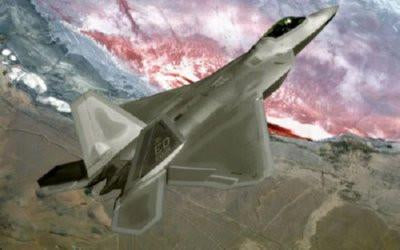 F22 Raptor Warplane poster tin sign Wall Art