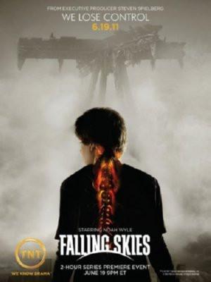 Falling Skies Metal Poster Wall Art 8in x 12in 12"x16" The Poster Depot