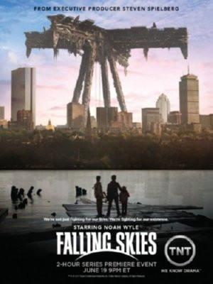 Falling Skies poster tin Metal Print Wall Art