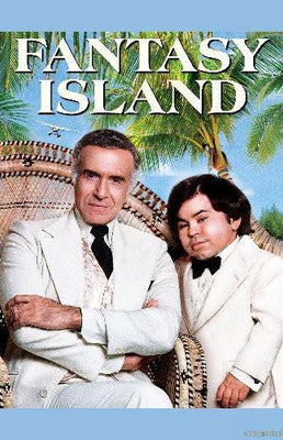 Fantasy Island poster tin Metal Print Wall Art