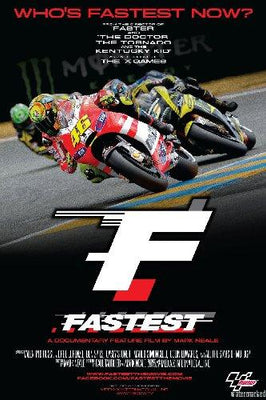 Fastest Mini Metal Movie Poster 8in x 12in