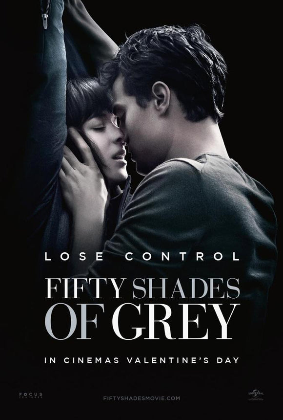 Fifty Shades of Grey 50 Fifty Shades movie poster Sign 8in x 12in