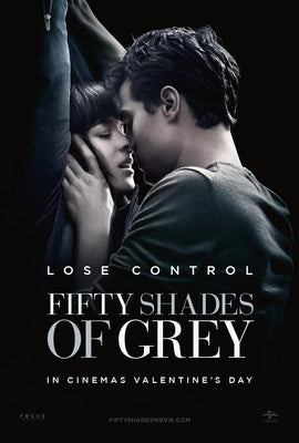 Fifty Shades of Grey 50 Fifty Shades Metal Movie Poster 8in x 12in