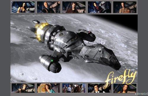 Firefly Mini movie poster Sign 8in x 12in