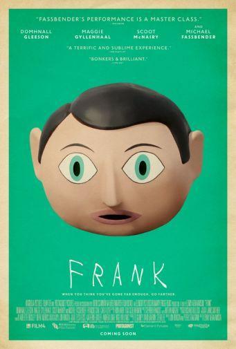 Frank movie poster Sign 8in x 12in