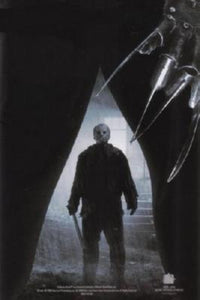 Freddy Vs Jason movie poster Sign 8in x 12in