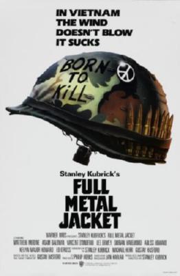 Full Metal Jacket movie poster Sign 8in x 12in