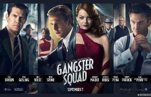 Gangster Squad Mini movie poster Sign 8in x 12in