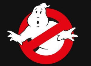 Ghostbusters Logo Mini movie poster Sign 8in x 12in