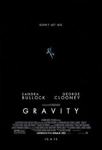 Gravity movie poster Sign 8in x 12in