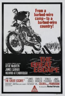 Great Escape the movie poster Sign 8in x 12in