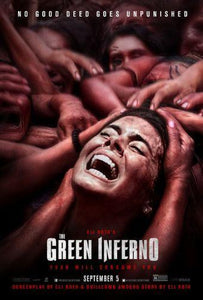 Green Inferno movie poster Sign 8in x 12in