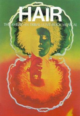 Hair movie poster Metal Print 8in x 12in