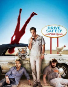 Hangover The movie poster Sign 8in x 12in