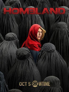 Homeland poster tin sign Wall Art