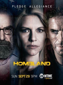 Homeland movie poster Sign 8in x 12in