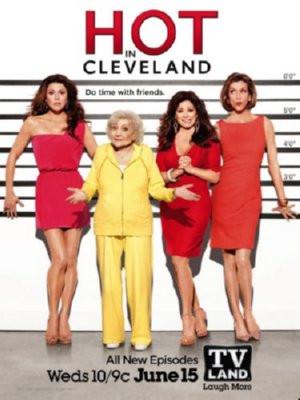 Hot In Cleveland poster tin sign Wall Art