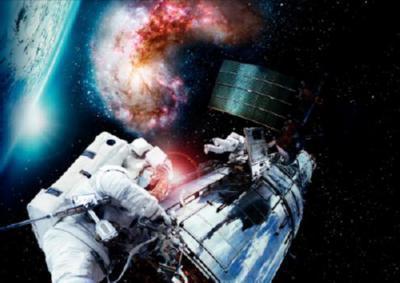 Hubble Imax 3D Metal Print 8in x 12in