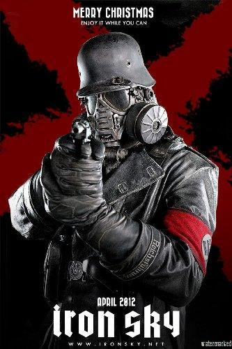 Iron Sky Mini Metal Movie Poster 8in x 12in