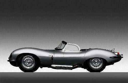 Jaguar Xk Ss 1957 Art Metal Poster Choose Style The Poster Depot