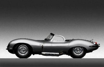 Jaguar Xk Ss 1957 Art Metal Poster Choose Style The Poster Depot