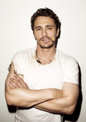 James Franco poster tin Metal Print Wall Art