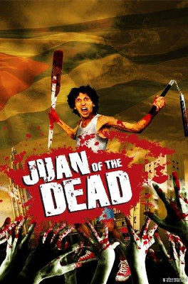 Juan Of The Dead Mini Metal Movie Poster 8in x 12in