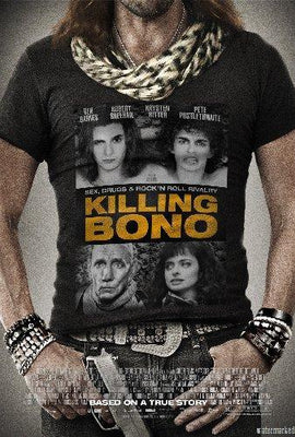 Killing Bono Mini movie poster Metal Print 8in x 12in
