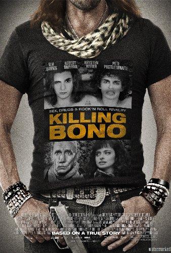Killing Bono Mini Metal Movie Poster 8in x 12in