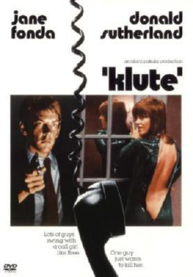 Klute movie poster Metal Print 8in x 12in