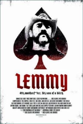 Lemmy Motorhead movie poster Metal Print 8in x 12in