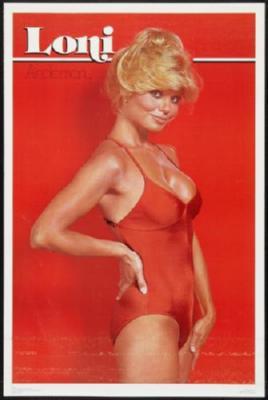 Loni Anderson poster tin sign Wall Art