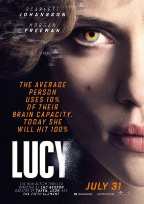 Lucy Metal Movie Poster 8in x 12in