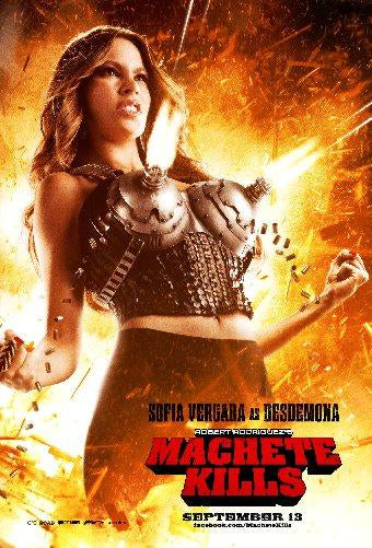 Machete Kills Sofia Vergara Mini Metal Movie Poster 8in x 12in The Poster Depot