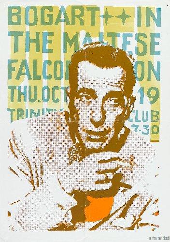 Maltese Falcon Mini movie poster Sign 8in x 12in