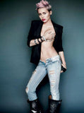 Miley  poster tin sign Wall Art