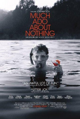 Much Ado About Nothing Mini movie poster Metal Print 8in x 12in