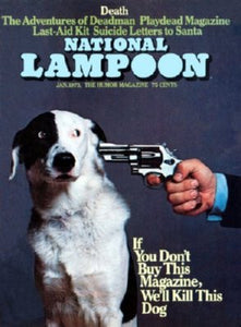 Nation Lampoon Cover Buy This Magazine Or Mini Poster 11x17
