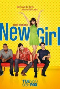 New Girl poster tin sign Wall Art