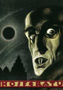 Nosferatu Mini movie poster Sign 8in x 12in