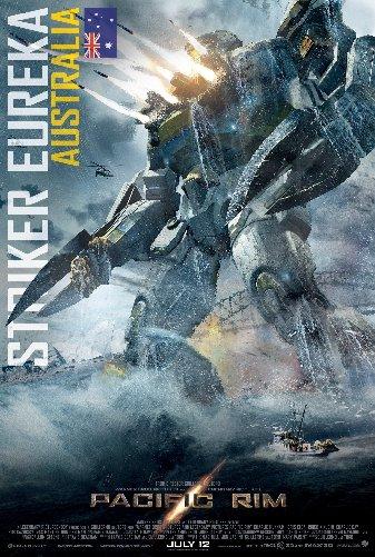 Pacific Rim Mini Metal Movie Poster 8in x 12in