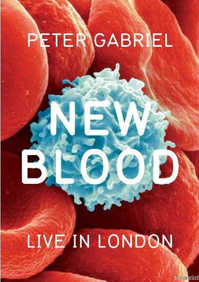Peter Gabriel New Blood Metal Print 8in x 12in