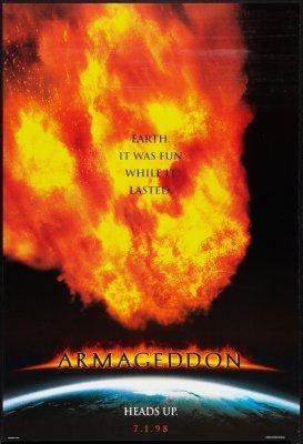 Armageddon Photo Sign 8in x 12in