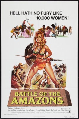 Battle Of The Amazons Mini Poster 11x17 in Mail/storage/gift tube