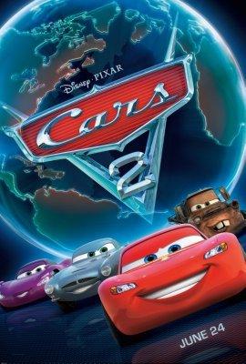 Cars 2 Metal Print 8in x 12in