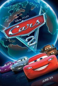 Cars 2 Photo Sign 8in x 12in