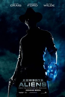 Cowboys And Aliens Mini Poster 11x17 in Mail/storage/gift tube
