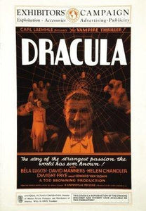 Dracula Photo Sign 8in x 12in