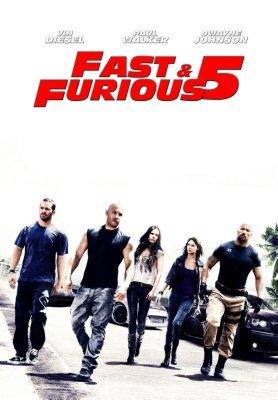 Fast Five Metal Print 8in x 12in The Poster Depot