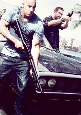 Fast Five Metal Poster Choose Style The Poster Depot